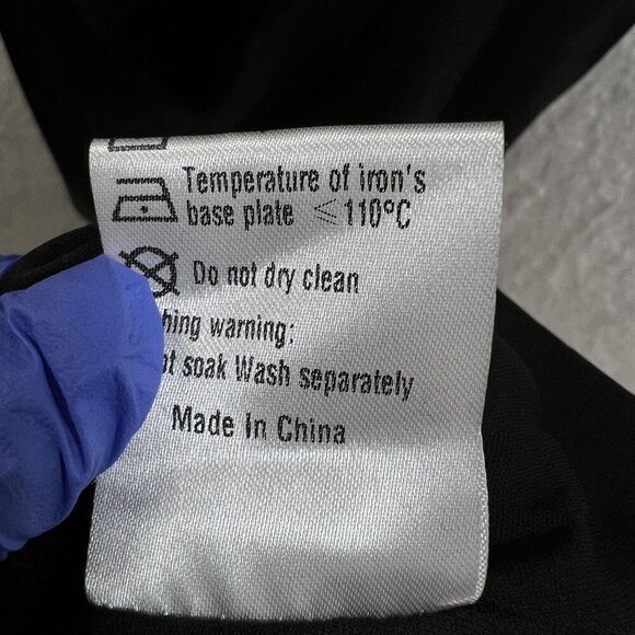 Ever Pretty Black Lace Satin Maxi Evening Gown Dress 8 Fairy Goth Minimalistic - Picture 14 of 16